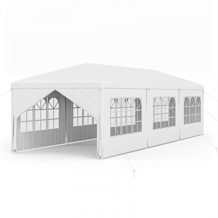 Costway 10'x30' Heavy Duty Gazebo Canopy Outdoor Party Wedding Tent