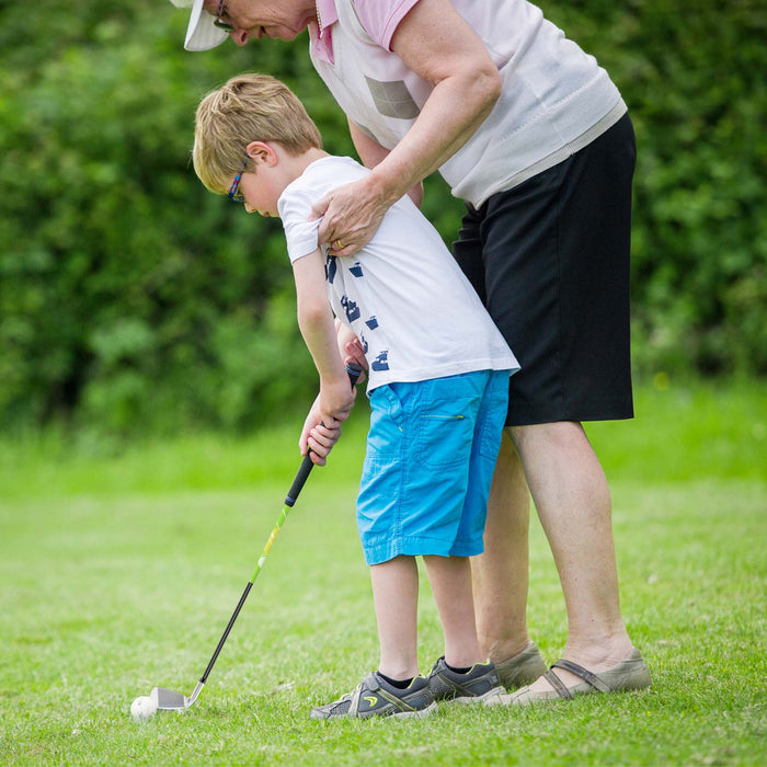 Ultimate Kids Golf Practice Set Junior Complete Golf Club Set For Kids Age 5-7 Years Old Green