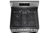 Frigidaire Gallery 5.1 Cu. Ft. Rear Control Gas Range with Total Convection - GCRG3059BF | Cuisinière à gaz Frigidaire Gallery de 5,1 pi3 avec commandes à l’arrière et convection totale - GCRG3059BF