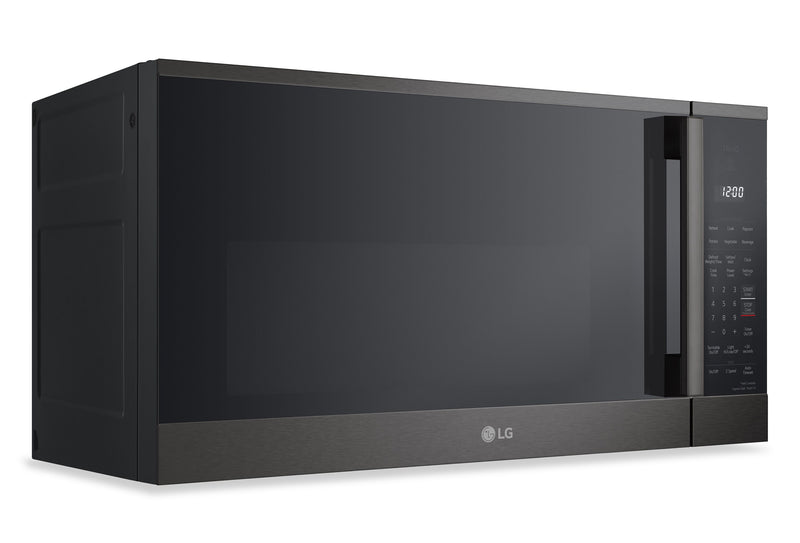 LG 1.8 Cu. Ft. Smart Over-the-Range Microwave with EasyClean® - Black Stainless -MVEM1825Z