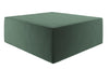 Novogratz The Flower Velour Ottoman Pouf - Green