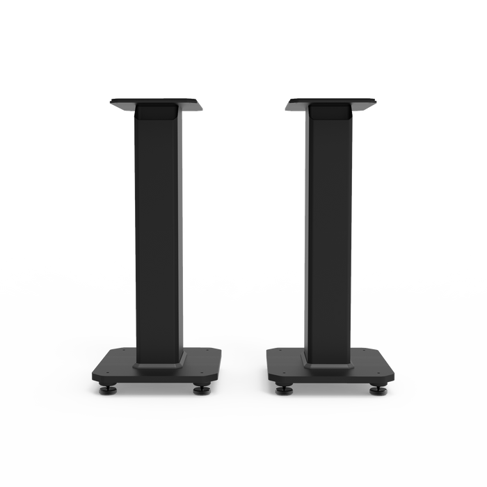 Kanto SX22 22\" Fillable Speaker Stands with Isolation Feet and Fillable Channel - Pair, Black