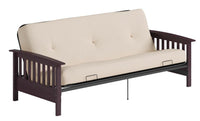 Dorel Home Darrien Full Wood Arm Futon Frame with 6