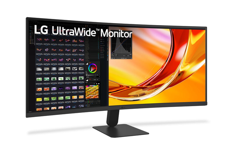 LG 34\" UltraWide™ WQHD 120Hz Curved Monitor (34U601B-B) 