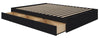 Nordika Twin Storage Platform Bed - Black