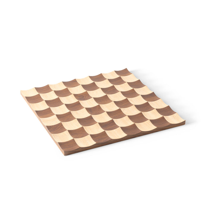 Umbra Walnut Wood Wobble Chess Set