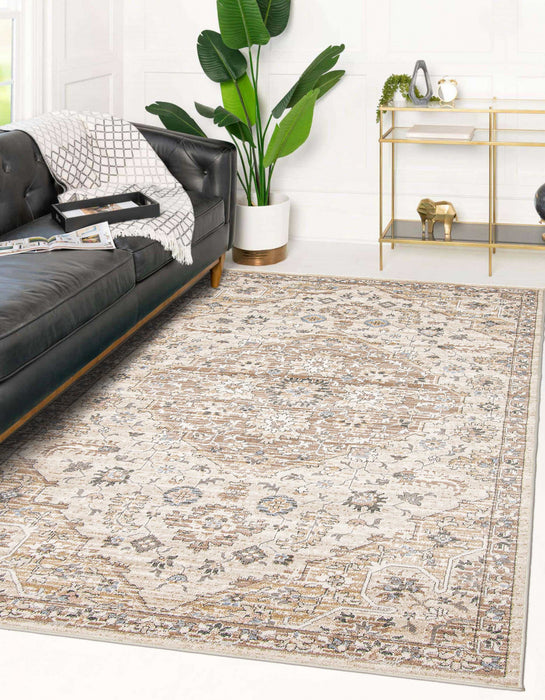 Arden Beige Area Rug - 5'0\" X 8'0\"  