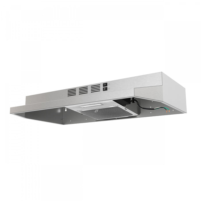Forno Cappa 30-Inch Under Cabinet Range Hood, Stainless Steel-FRHUC5200-30