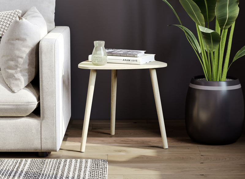 End Table With Pine Legs – Pine Look Top