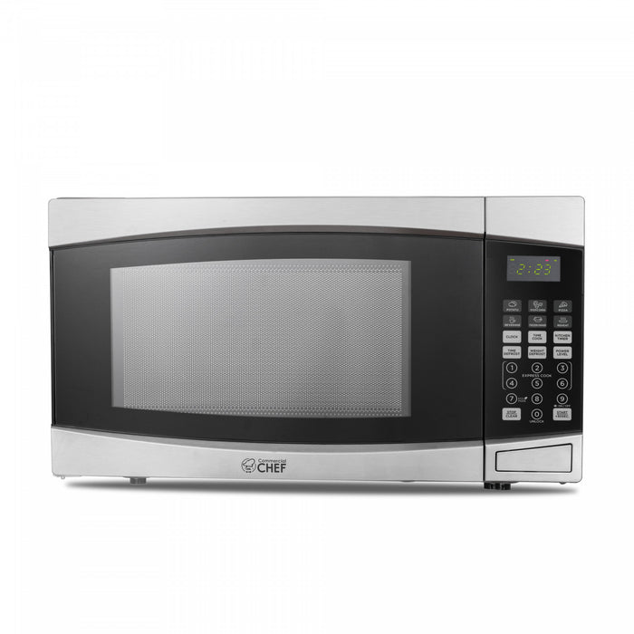 CHM Series Commercial Chef 1.4 Cu. Ft. Countertop Microwave Oven, CHM14110S6C Countertop Microwave Larger 1cuft