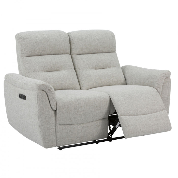 Marsden 57 in. Upholstered Power Reclining Loveseat - Beige
