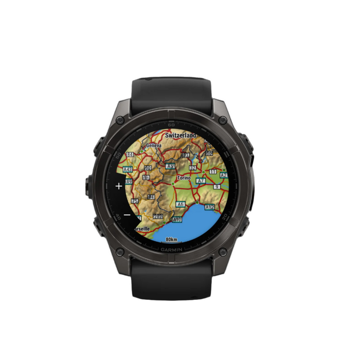 Garmin Fēnix 8 Amoled Sapphire Smartwatch 51mm - Gps, Compass, Gyroscope And Barometric Altimeter 