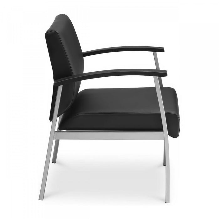 TygerClaw Low Back Ergonomic Guest Chair with Armrests Office Chair