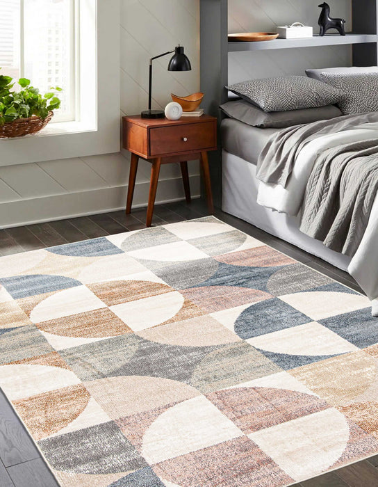 Bennett Ivory Area Rug - 5'0\" X 8'0\"  
