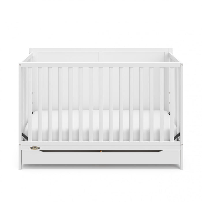 Graco Melrose 5-in-1 Convertible Crib with Drawer - White