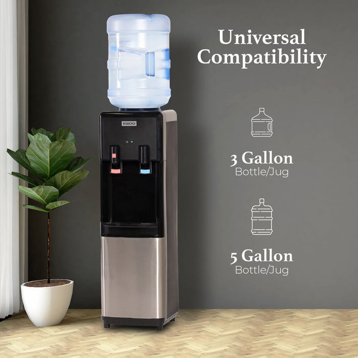 Igloo Top Load Water Cooler, Black Counter-top Product
