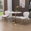 HOMCOM Dining Chairs Set of 2 with Cushioned Backrest