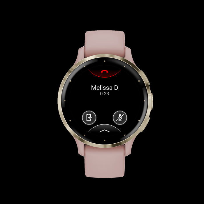 Garmin Venu® 3s Gps Smartwatch - Health Tracker W/14 Days Battery Life, 41mm - Dust Rose Case
