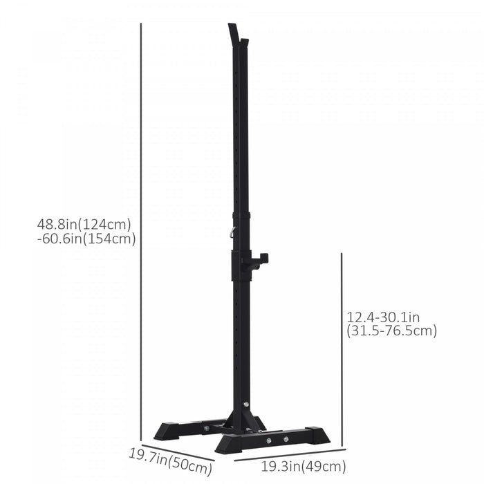 Soozier Adjustable Stable Power Squat Stand