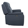 Sutton 81 in. Upholstered Power Recliner Sofa - Blue | Sofa inclinable electrique Sutton de 81 po rembourre - Bleu