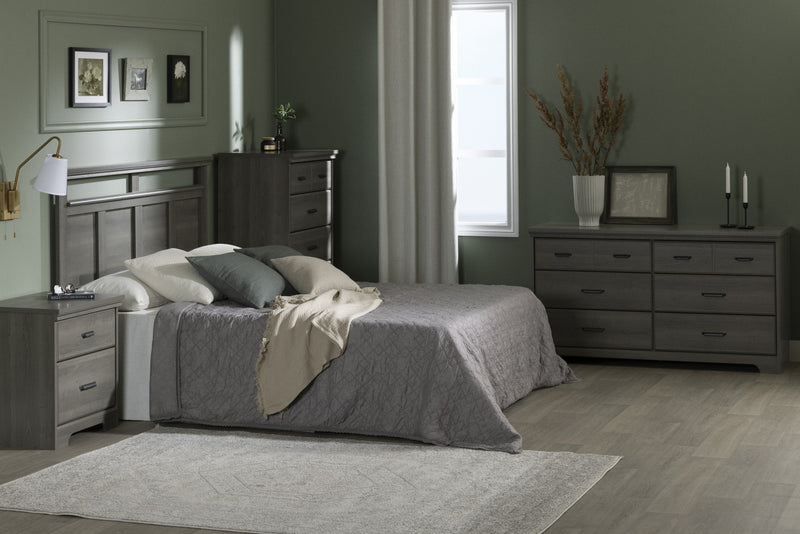 Versa 6-drawer Dresser - Gray Maple 