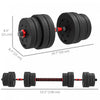 Soozier 66lbs Adjustable Dumbbells Weight Set for Body Fitness