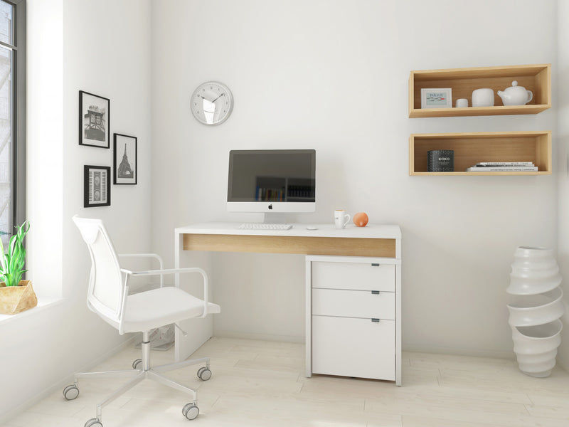 Nordika Chrono Reversible Desk Panel - Natural Maple