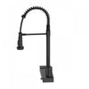 4 Function Chef Pivoting Waterfall Pull-Down Kitchen Faucet, Magnetic Docking. Black-FCWCMBKD1 Laundry Combo | Robinet de cuisine cascade a 4 fonctions, pivotant, douchette extractible, aimante. Noir-FCWCMBKD1