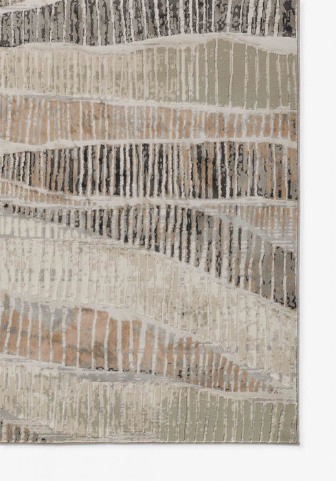Briar Contemporary 8'11\" x 12'6\" Area Rug in Grey Indoor Area Rug