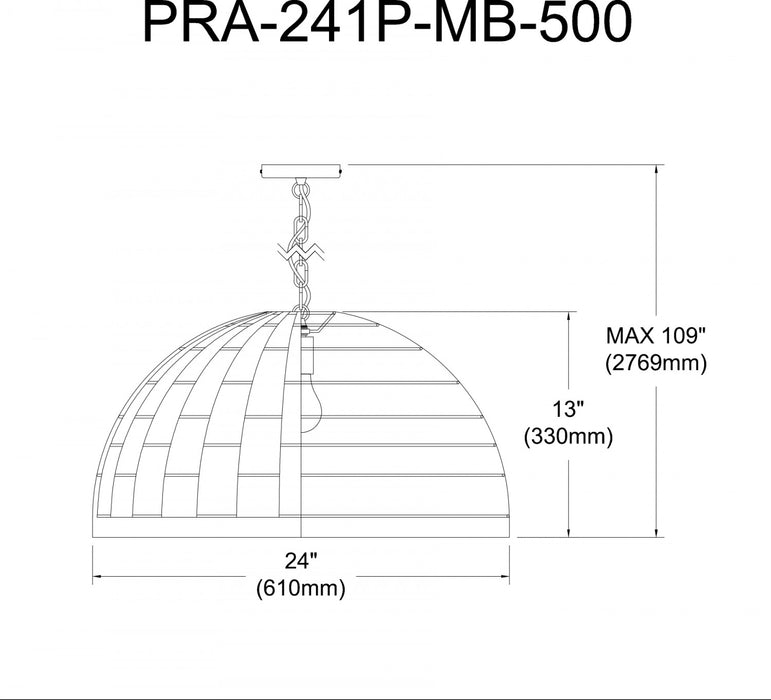 Dainolite Priscilla 1 Light Pendant Matte Black Grey Felt Shade Lamp