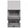 Forno Como 24-Inch Drawer Refrigerator, Stainless Steel, Outdoor/Indoor, 4.87 cu.ft. - FDROD1611-24S | Refrigerateur a tiroirs Como de 24 po, acier inoxydable, pour interieur/exterieur, 4,87 pi³ – FDROD1611-24S