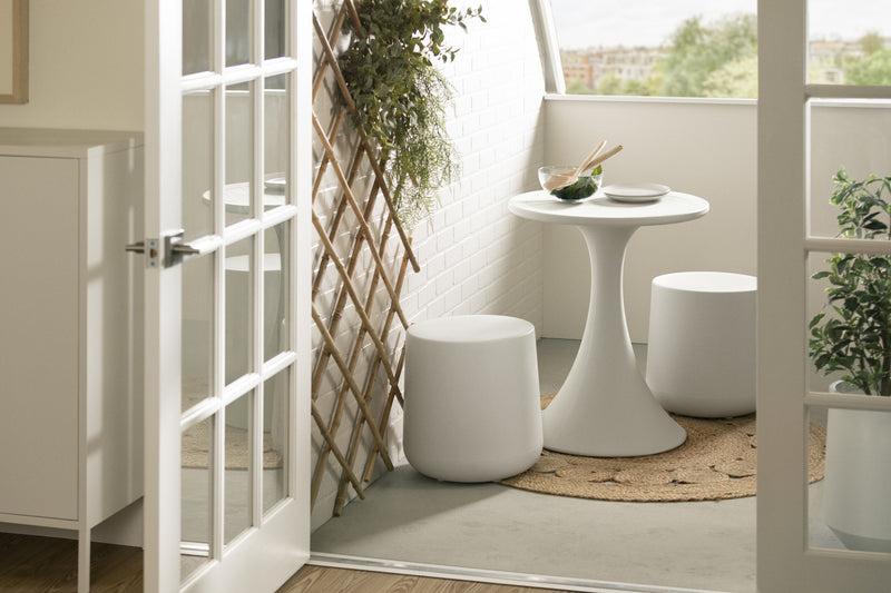 Dalya Patio Bistro Table - Greige