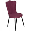 Genevra Pink Velvet Accent Dining Chair (Set of 2) | Chaise d'appoint de salle a manger Genevra en velours rose (ens. de 2)