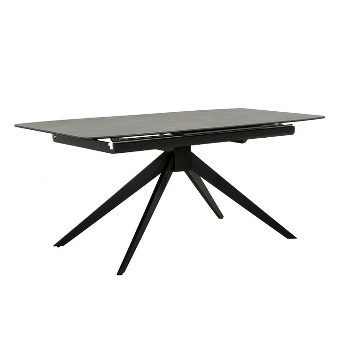 Bram 7-Piece Extendable Dining Table Set (71-94 in. W) with Upholstered Chairs (Seats 6)