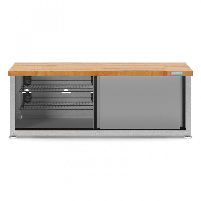Gladiator Storage Shoe Bench - Grey Slate