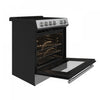 Leonardo Espresso 30" Slide-In Electric Range in Stainless-Steel, 5.0 cu. Ft. - FFSEL6022-30 | Cuisiniere electrique encastrable Leonardo Espresso 30 po, acier inoxydable, 5 pi³ - FFSEL6022-30