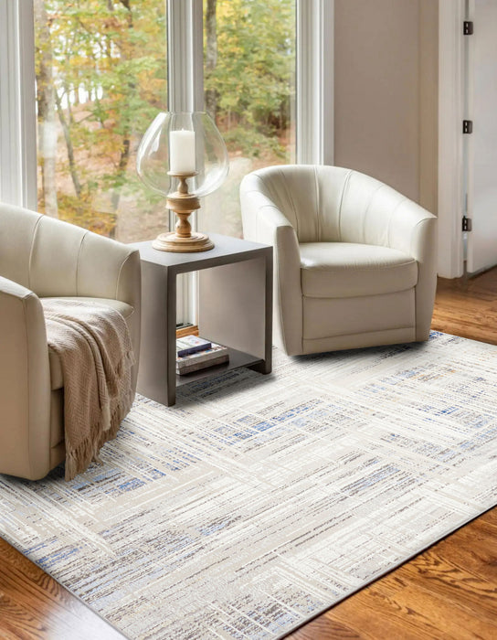 Quinn Blue Rug 5'0\" x 8'0\"