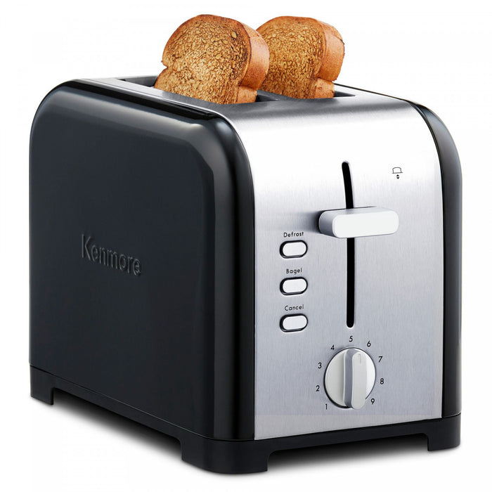 Kenmore 2-Slice Black Toaster - KKTS2SB