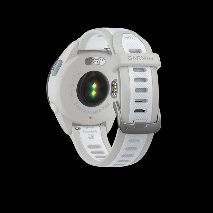 Garmin Forerunner 165 - Mist Gray/whitestone, Amoled, Gps Running Watch, Health Tracking, 11d Battery