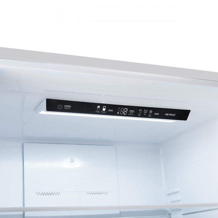 Forno Milano 60-Inch Side-by-Side Refrigerator in Stainless Steel, 34.4 cu.ft - FFFFD1787-60S