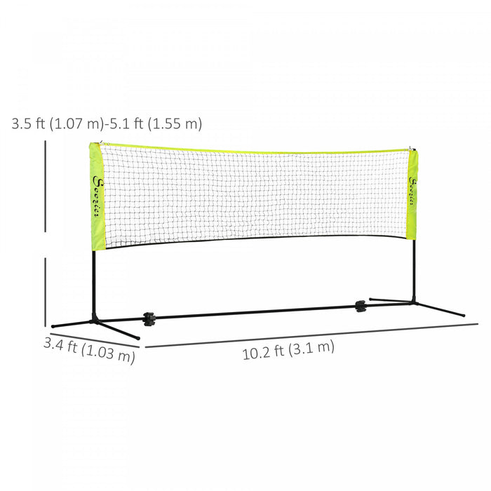 Soozier 10ft Badminton Net, for Volleyball, Tennis, Badminton, Pickleball