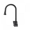 4 Function Pivoting Waterfall Pull-Down Kitchen Faucet with Power Wash, High Arc. Black-FCWRMBKD1 Laundry Combo | Robinet de cuisine cascade pivotant a 4 fonctions, mode de nettoyage puissant, grand col. Noir-FCWRMBKD1