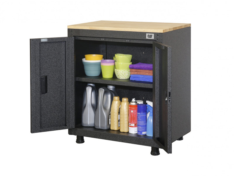 CAT® Ready To Assemble Garage Storage 28\" 2-Door Base Cabinet