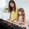 Costway 54 Keys Music Electronic Keyboard Kid Electric Piano Organ Mic & Adapter