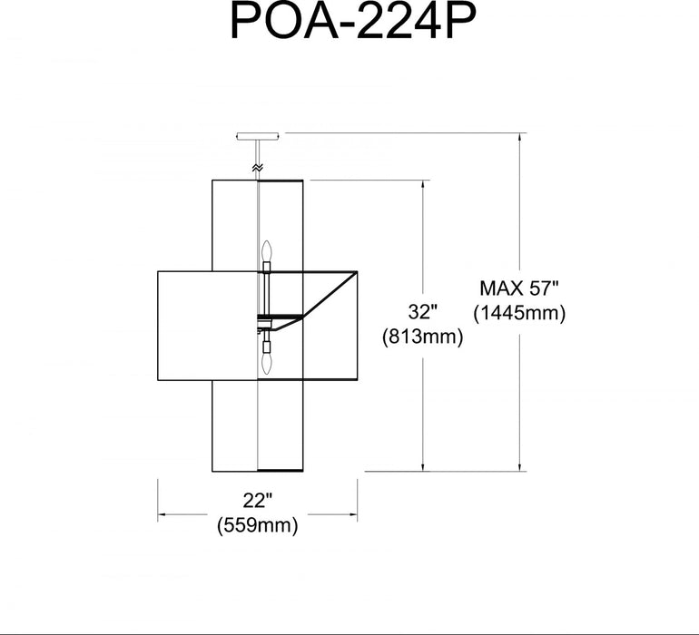 Dainolite Patrona 4 Light Pendant Aged Brass White/Gold/White Shades Lamp
