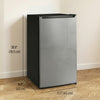 HOMCOM 2.1 Cubic Feet Compact Mini Freezer with Adjustable Temperature