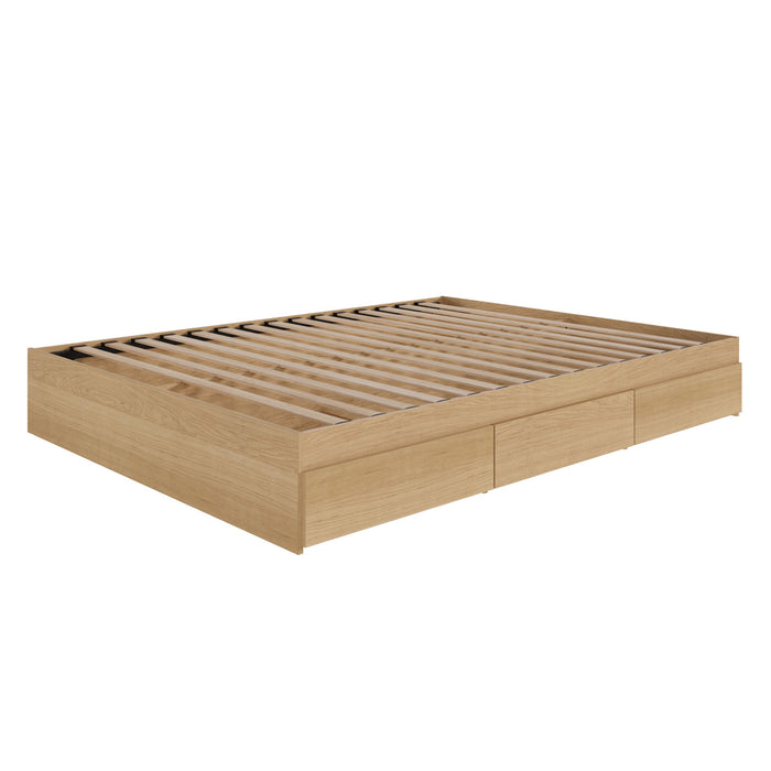 3-Drawer Storage Bed Frame, King