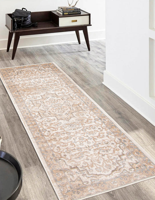 Stassie Ivory Runner Area Rug - 2'8\" X 8'2\"  