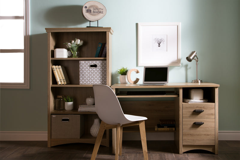 Gascony Desk - Rustic Oak