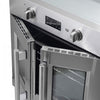 Forno Asti 30" French Door Electric Wall Oven in Stainless Steel, 3.68 cu. ft. - FBOEL1333-30 | Four mural electrique a porte francaise Asti 30 po, acier inoxydable, 3,68 pi³ - FBOEL1333-30